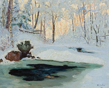 Hoar Frost and Snow, Lac Tremblant by Maurice Galbraith Cullen