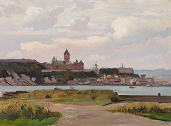 View of Québec from Lévis par Robert Wakeham Pilot