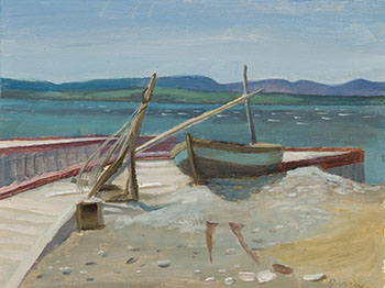 Grande Grève Dock, Gaspé by Phillip Henry Howard Surrey