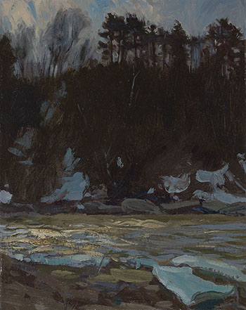 Humber River, Early Spring by James Edward Hervey (J.E.H.) MacDonald