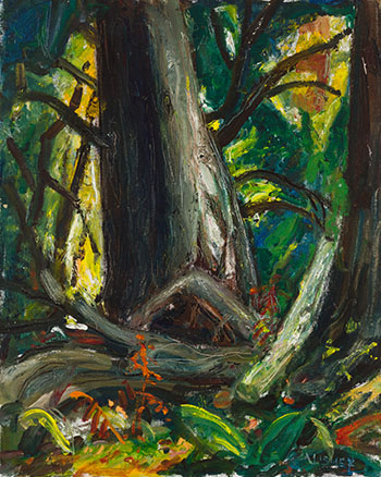 Forest Interior, B.C. par Arthur Lismer
