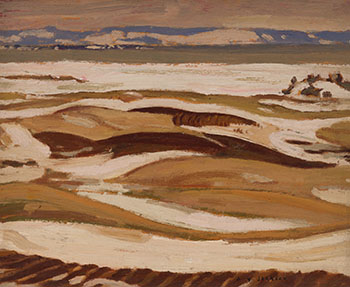 Winter, St. Lawrence by Alexander Young (A.Y.) Jackson