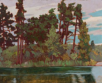 Indian Island, Lake of the Woods by Frank Hans (Franz) Johnston