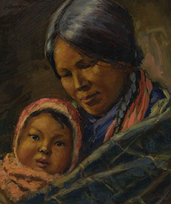 Mother and Child par James Henderson