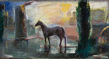 Study: Horse & Landscape par Tom Hopkins
