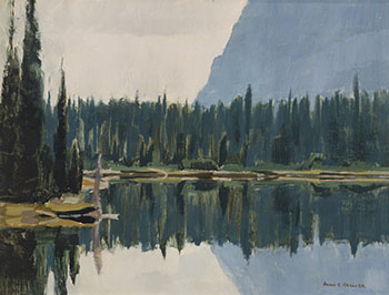 Upper Lake O'Hara by Alan Caswell Collier
