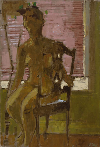 Nude on Chair by John Richard Fox