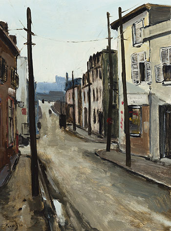 Rue Sanguinet, Montreal par Albert Jacques Franck