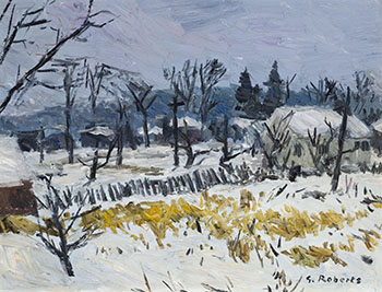 Winter Landscape, Fredericton par William Goodridge Roberts