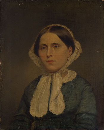 Portrait of a Woman par 19th Century Canadian School
