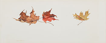 Three Maple Leaves par Robert Bateman