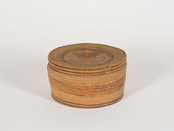 Lidded Basket by Unidentified Nuu-chah-nulth