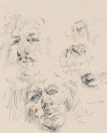 Self Portrait Study par Arthur Shilling