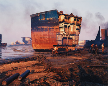 Shipbreaking #24, Chittagong, Bangladesh by Edward Burtynsky