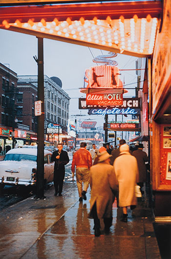 White Lunch Granville by Fred Herzog