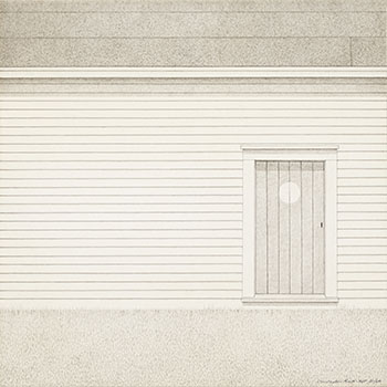 Shed Door par Christopher Pratt