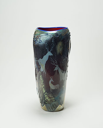 Petroglyph glass by William Morris