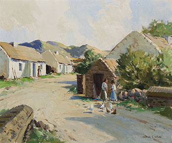 At Doochary, Donegal par Maurice Canning Wilks