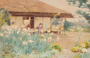 In the Garden par Hiroshi Yoshida