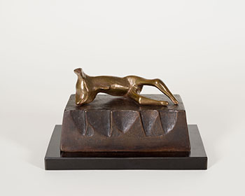 Reclining Figure: Wedge Base by Henry  Moore