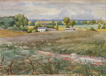 Landscape with House by Alfred Joseph (A.J.) Casson