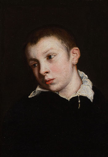 Portrait of a boy by After Jacopo dal Ponte Bassano