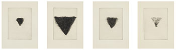 Four Kinds of Pubic Hair by Jim Dine