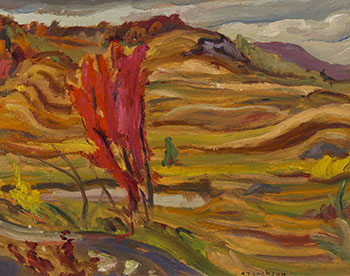 Autumn Near St. Donat, Que. par Alexander Young (A.Y.) Jackson