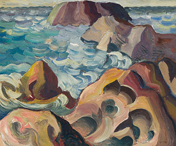 High Water, BC Coast by Henry George Glyde