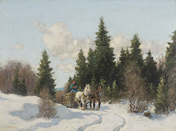 Winter's Wood by Frederick Simpson Coburn