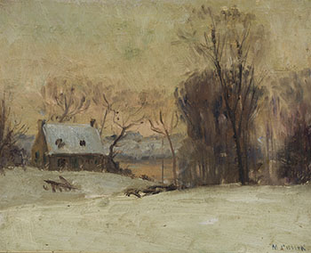 Farm in Winter by Maurice Galbraith Cullen