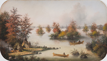 Thousand Islands from Wolfe Sound by Alfred Worsley Holdstock