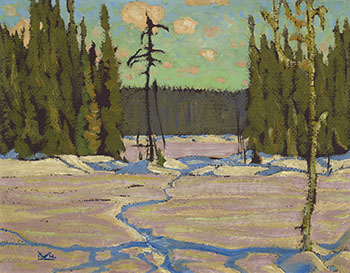 Muskeg North of the Torch River, Saskatchewan par Illingworth Holey Kerr