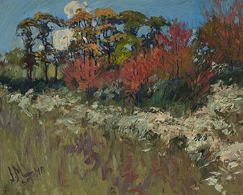 Fall Colour Near High Park par James Edward Hervey (J.E.H.) MacDonald