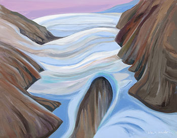 Melting Headwater Glacier, Cariboos (230727) by Wendy Wacko