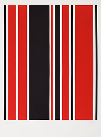 Rouge/Noir/Blanc by Guido Molinari