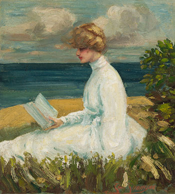 Lady on the Beach par Thomas John (Tom) Thomson