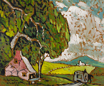 Summer Landscape by Marc-Aurèle Fortin