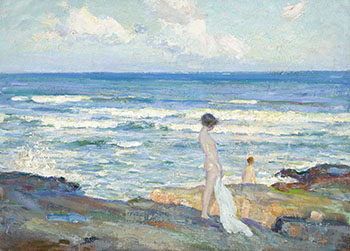 Bathers by Richard Edward Miller