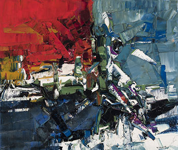 Jean Paul Riopelle sold for $361,250