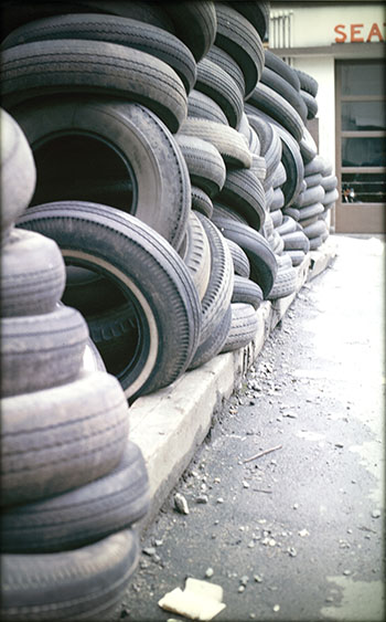 Tires, North Vancouver, British Columbia by Iain Baxter