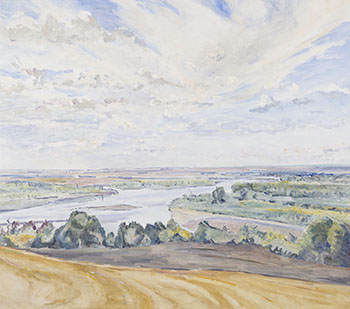 The North Saskatchewan River by Dorothy Knowles