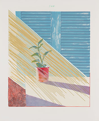 Sun (from the Weather Series) par David Hockney