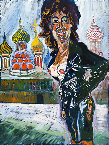 Patti at St. Basil par John Bratby