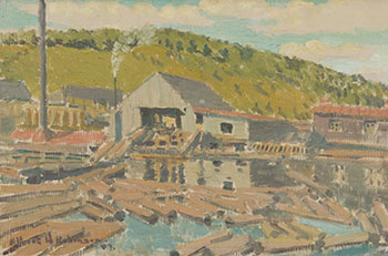 The Mill, St. Jovite by Albert Henry Robinson