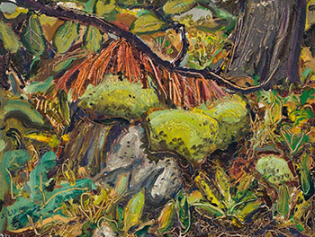 Undergrowth on Amanda Island par Arthur Lismer