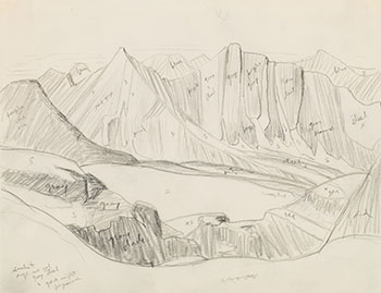 Rocky Mountain Drawing, Book 6 by Lawren Stewart Harris