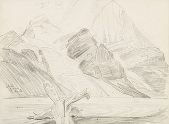 Study for Mount Robson From Berg Lake by Lawren Stewart Harris