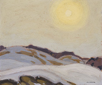 Winter Sun by Alfred Joseph (A.J.) Casson