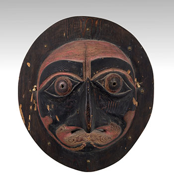Moon Mask par Unidentified Northwest Coast Artist